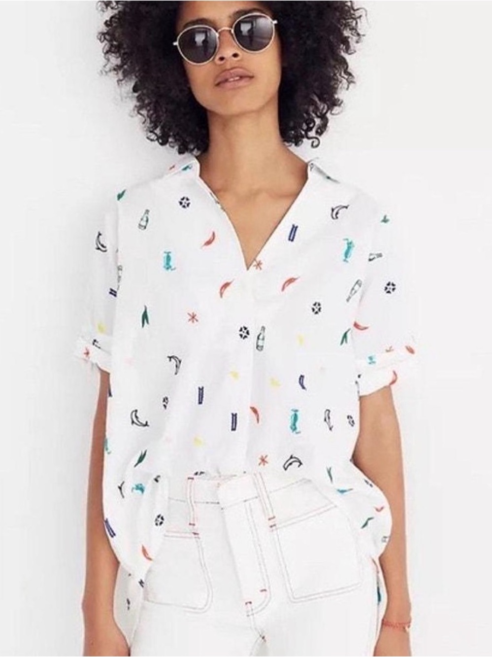 Madewell Summer Friday shirt size XXS